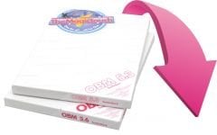 OBM 5.4 Koyu Zemin Tekstil Transfer Kağıdı OBM 5.3 A4