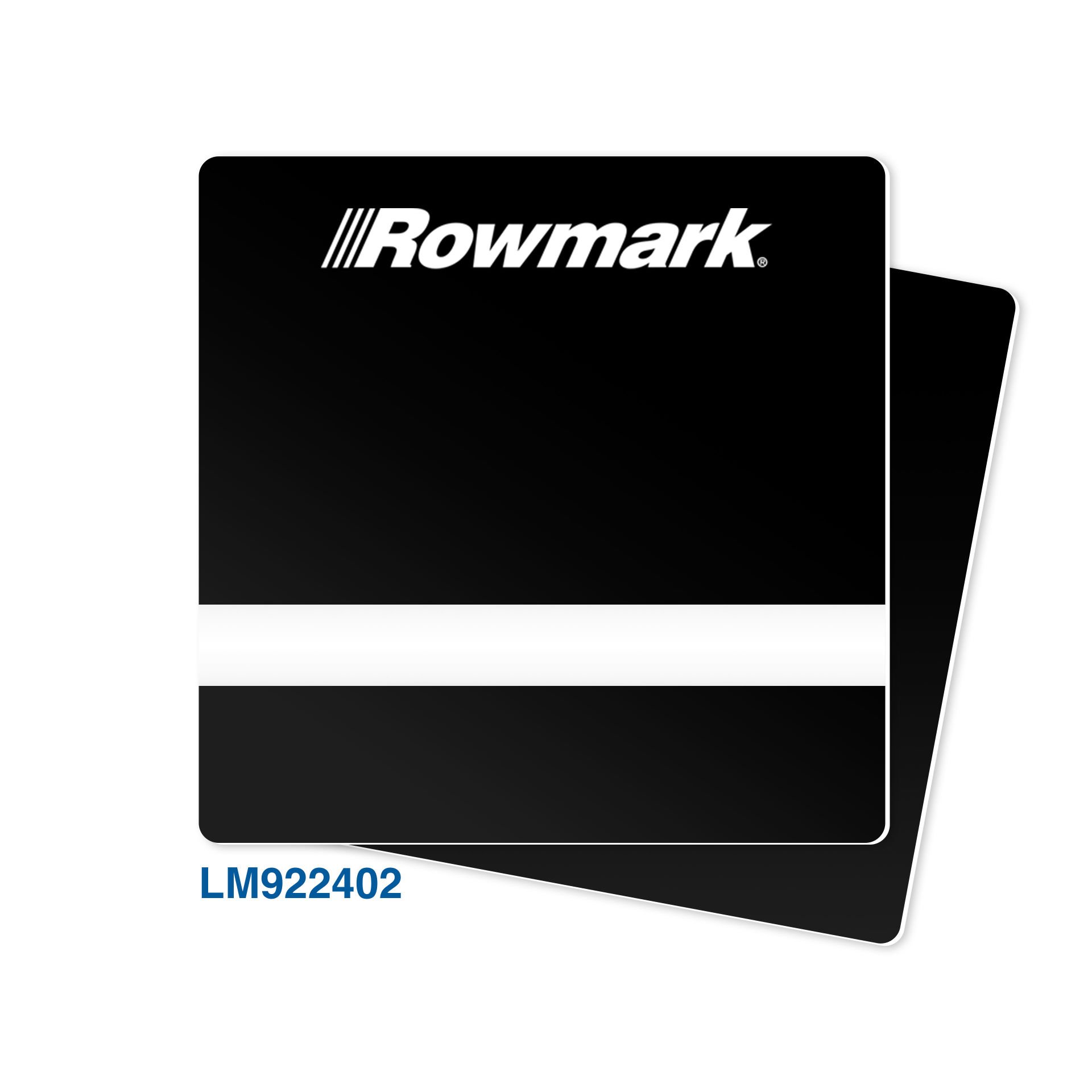 Rowmark Siyah / Beyaz - Lasermax LM922402 Lazer Plaka