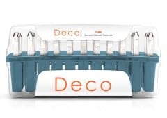 Deco (3mm) Ufak Harf Metal Damga Seti