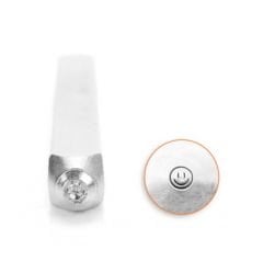 Gülen Yüz Simgesi (3mm) Metal Damga