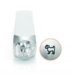 Yavru Köpek Simgesi (6mm) Metal Damga