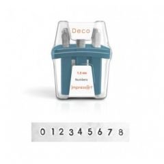 Deco (1.5mm) Numara Damga Seti