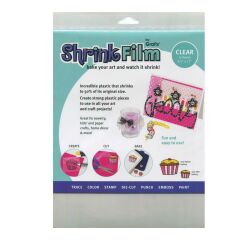 Shrink Film Takı Tasarım Kağıtları Clear (Şeffaf)