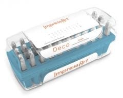 Deco (1,5 mm) Ufak Harf Metal Damga Seti