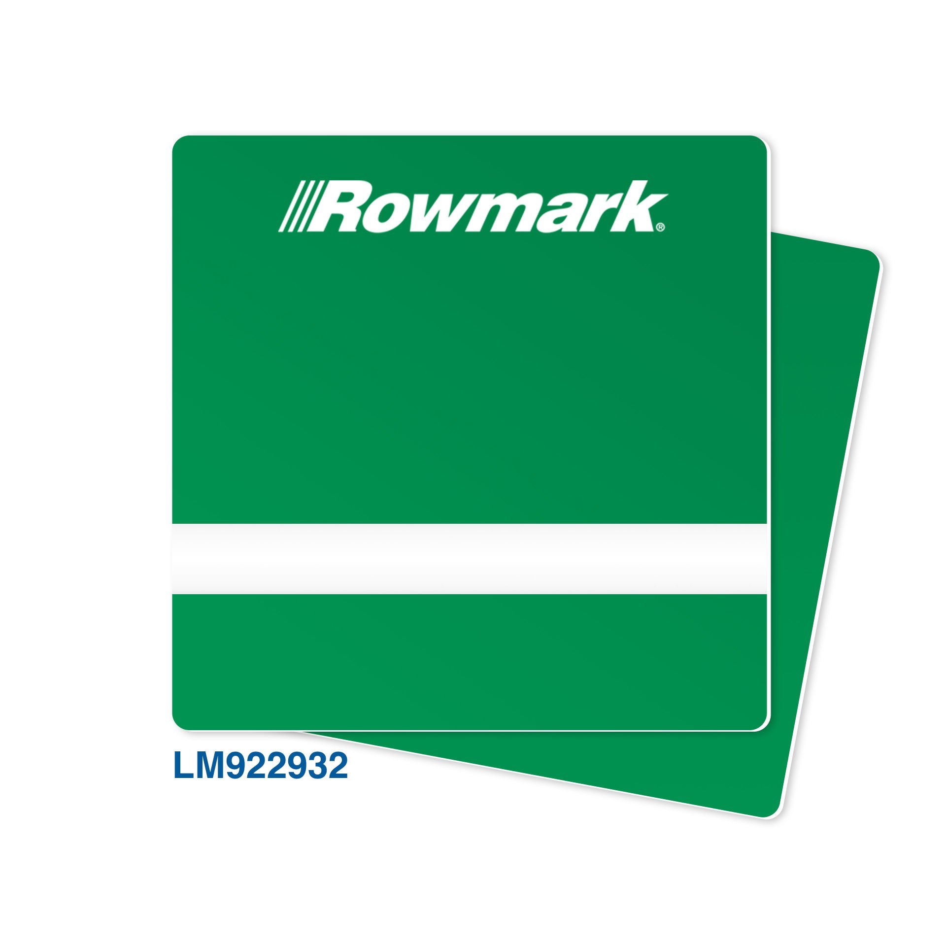 Rowmark Yeşil / Beyaz - Lasermax LM922932 Lazer Kazıma Plakası (60cm x 120cm)