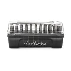Heartbreaker (3mm) Metal Küçük Harf Damga Seti