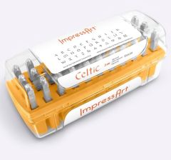 Celtic (3mm) Metal Büyük Harf Damga Seti