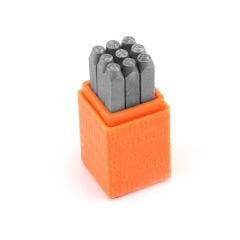 Bridgette (3mm) Metal Rakam Ekonomik Damga Seti