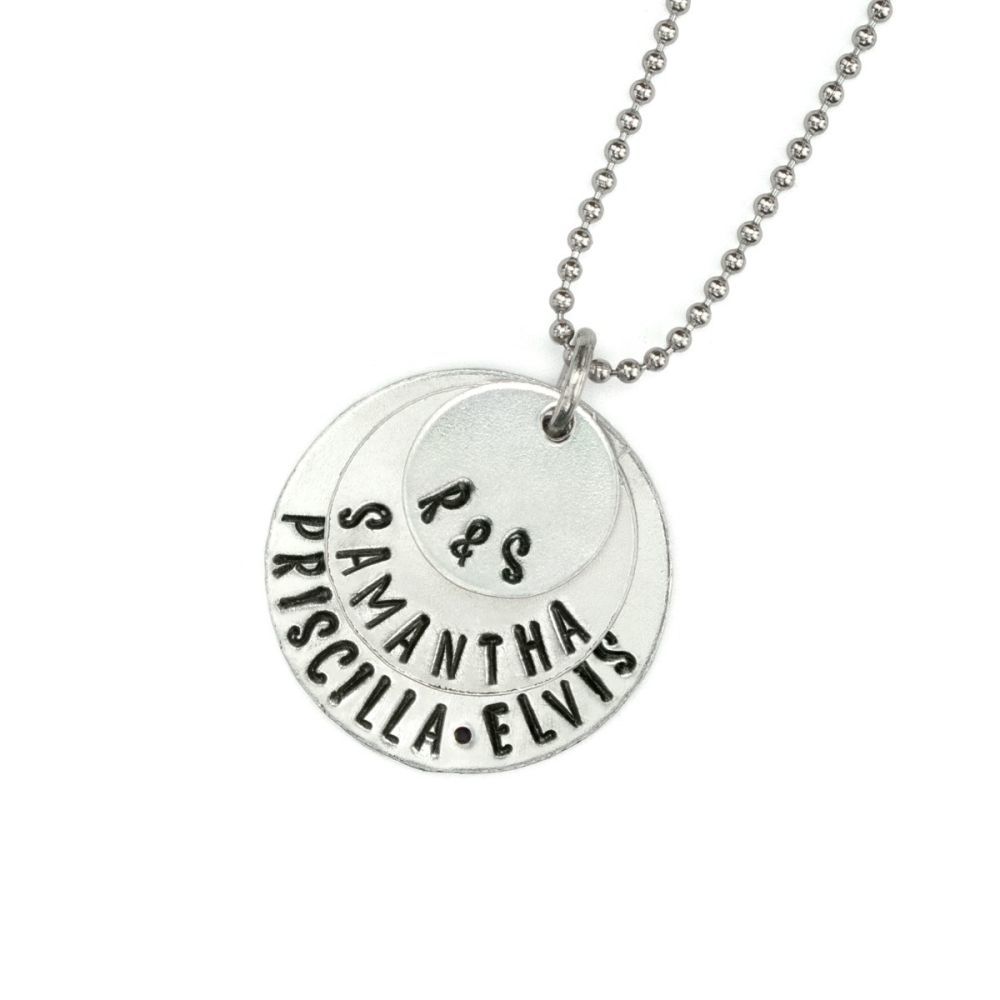 Çoklu Madalyon Kolye Levhası (zincir dahil değildir) - 4'lü set