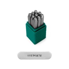 Homeroom ImpressArt Basic 3 mm Metal Numara Damga Seti
