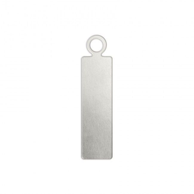 Dikdörtgen, 1/4'' x 1 1/2'' – Premium Damgalama Levhası - 15Adet