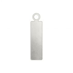 Dikdörtgen, 1/4'' x 1 1/2'' – Premium Damgalama Levhası - 15Adet