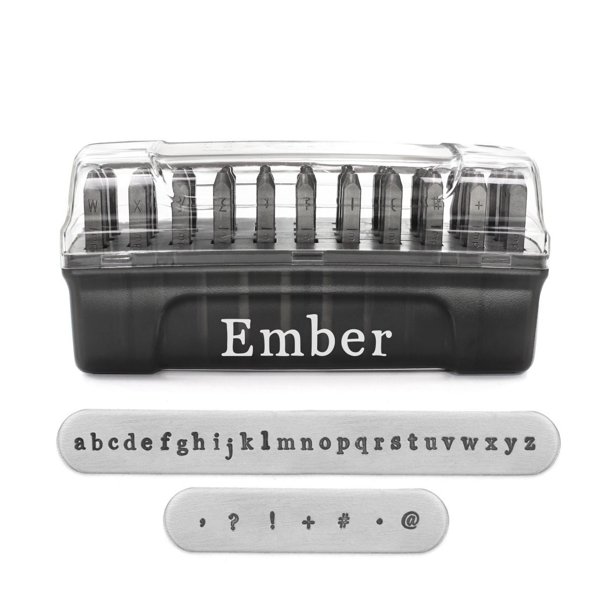 Ember  ImpressArt Signature 2,5 mm Metal Küçük Harf Damga Seti