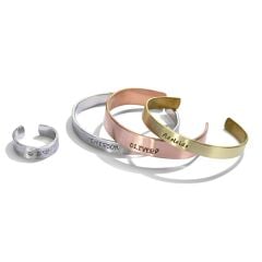 Briggette Premium (2.5mm) Metal Büyük Harf Damga Seti