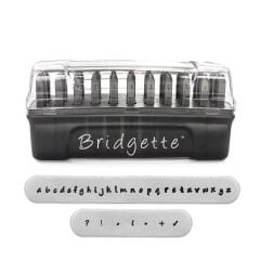 Briggette Premium (2.5mm) Metal Kücük Harf Damga Seti