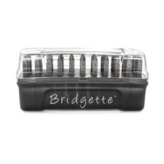 Briggette Premium (2.5mm) Metal Kücük Harf Damga Seti